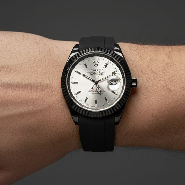 ساعت مچی مردانه رنگ ثابت و ضد آب رولکس دارای رنگبندی متنوع Rolex