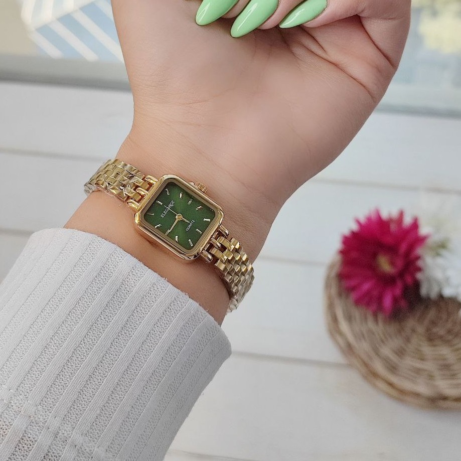 ساعت مچی زنانه بند استیل موتور ژاپن رنگ ثابت و ضد آب الگانس طرح کلاسیک Elegance