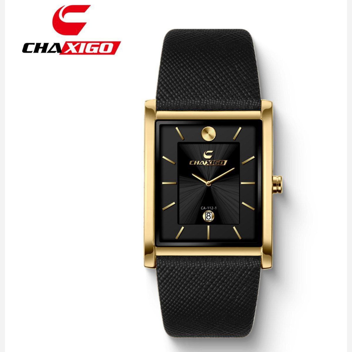 ساعت مچی مردانه اورجینال بند چرم کلاسیک چاکسیگ CHAXIGO