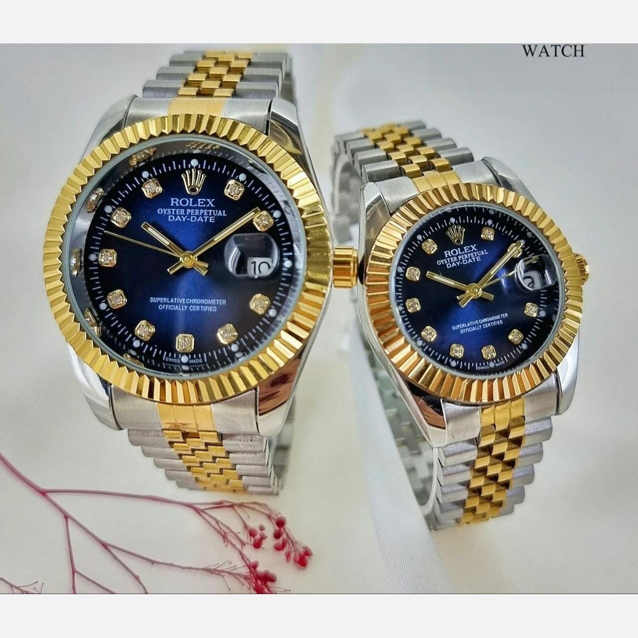 ساعت مچی بند استیل ضداب رولکس ROLEX DATEJUST