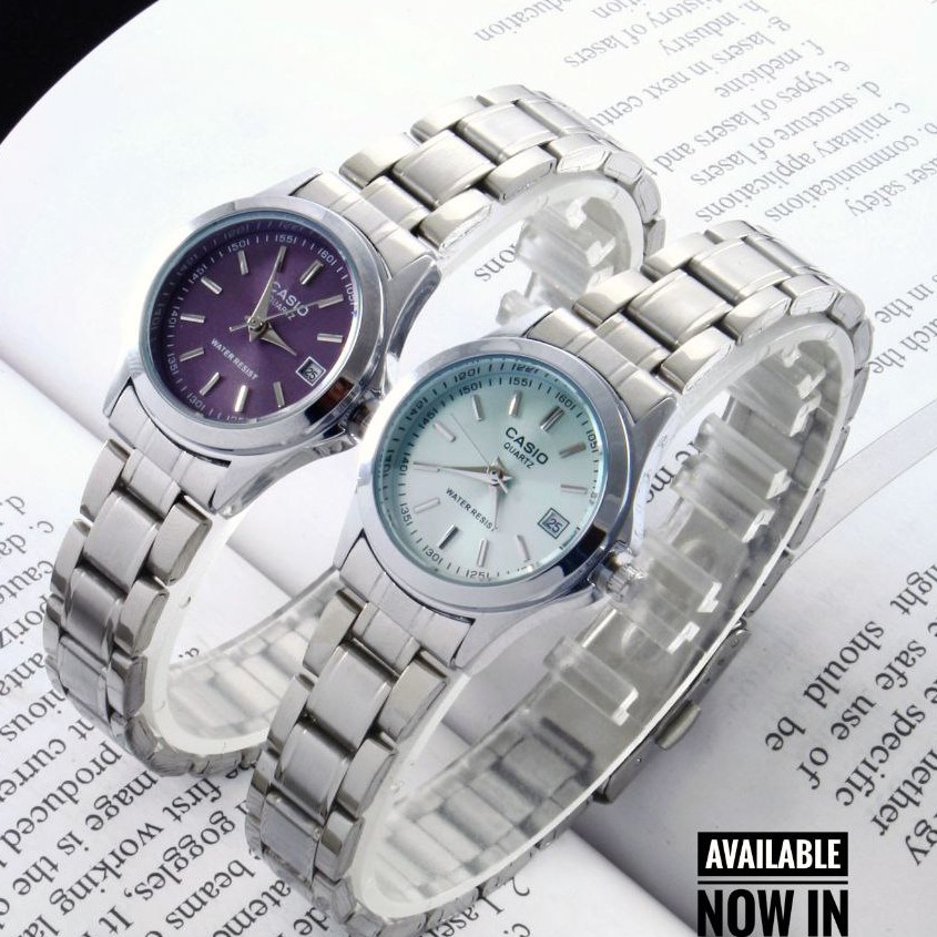 ساعت مچی زنانه بند استیل کاسیو  Casio