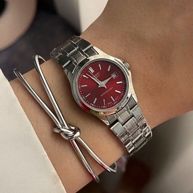 ساعت مچی زنانه بند استیل کاسیو Casio