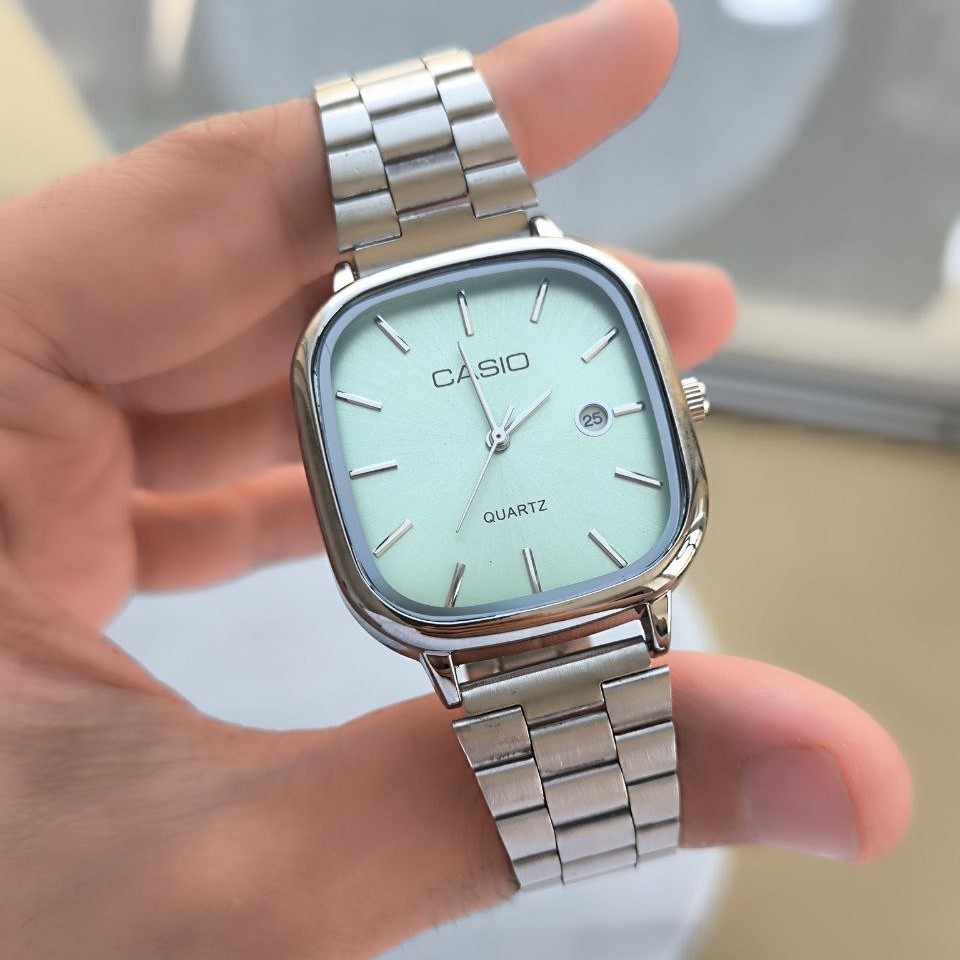 ساعت مچی مردانه بند استیل کلاسیک کاسیو اولدمانی Casio
