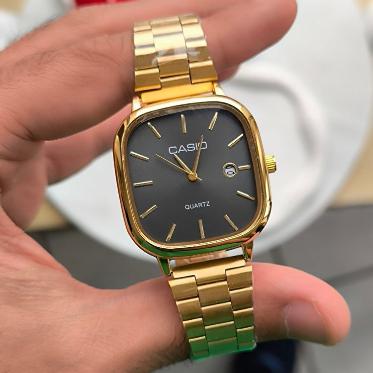ساعت مچی مردانه بند استیل کلاسیک کاسیو اولدمانی Casio