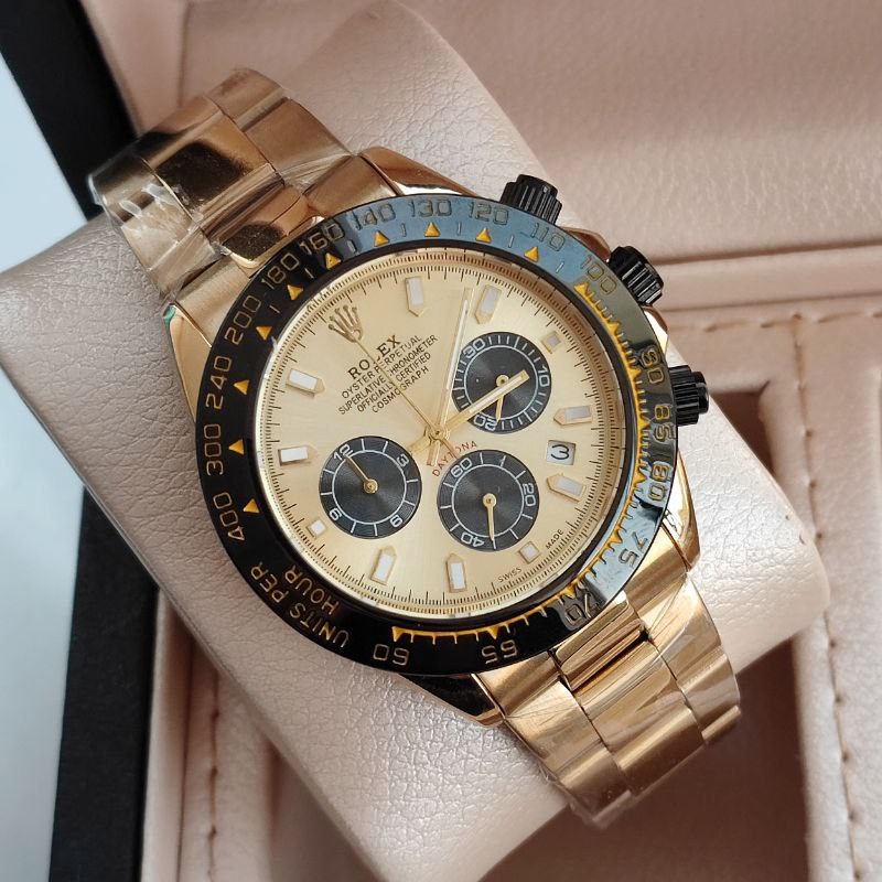 ساعت مچی مردانه رولکس Rolex دیتونا کرنوگراف daytona بند استیل قاب کربنی