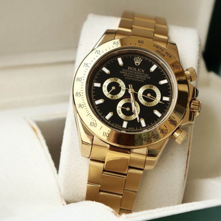 ساعت مچی مردانه رولکس Rolex دیتونا کرنوگراف daytona بند استیل قاب کربنی