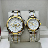 ساعت مچی زنانه مردانه بند استیل طرح کرنو کاسیو Casio