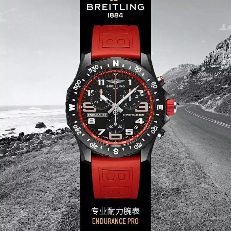 ساعت مچی مردانه 3 موتور فعال کرنوگراف بند مارک دار BREITILING endurance