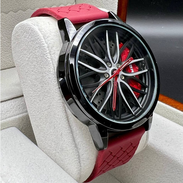 ساعت مچی مردانه شرکتی صفحه طرح رینگ BMW