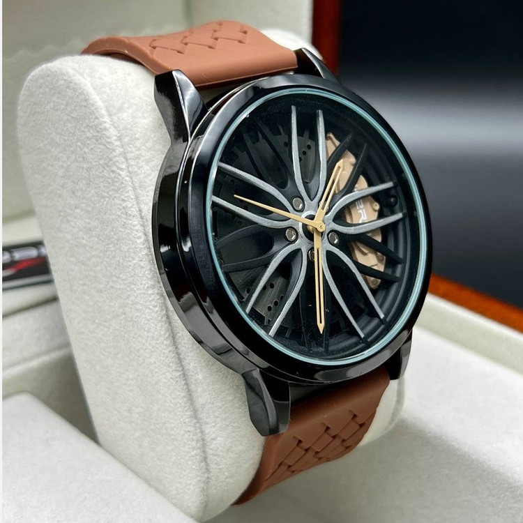 ساعت مچی مردانه شرکتی صفحه طرح رینگ BMW