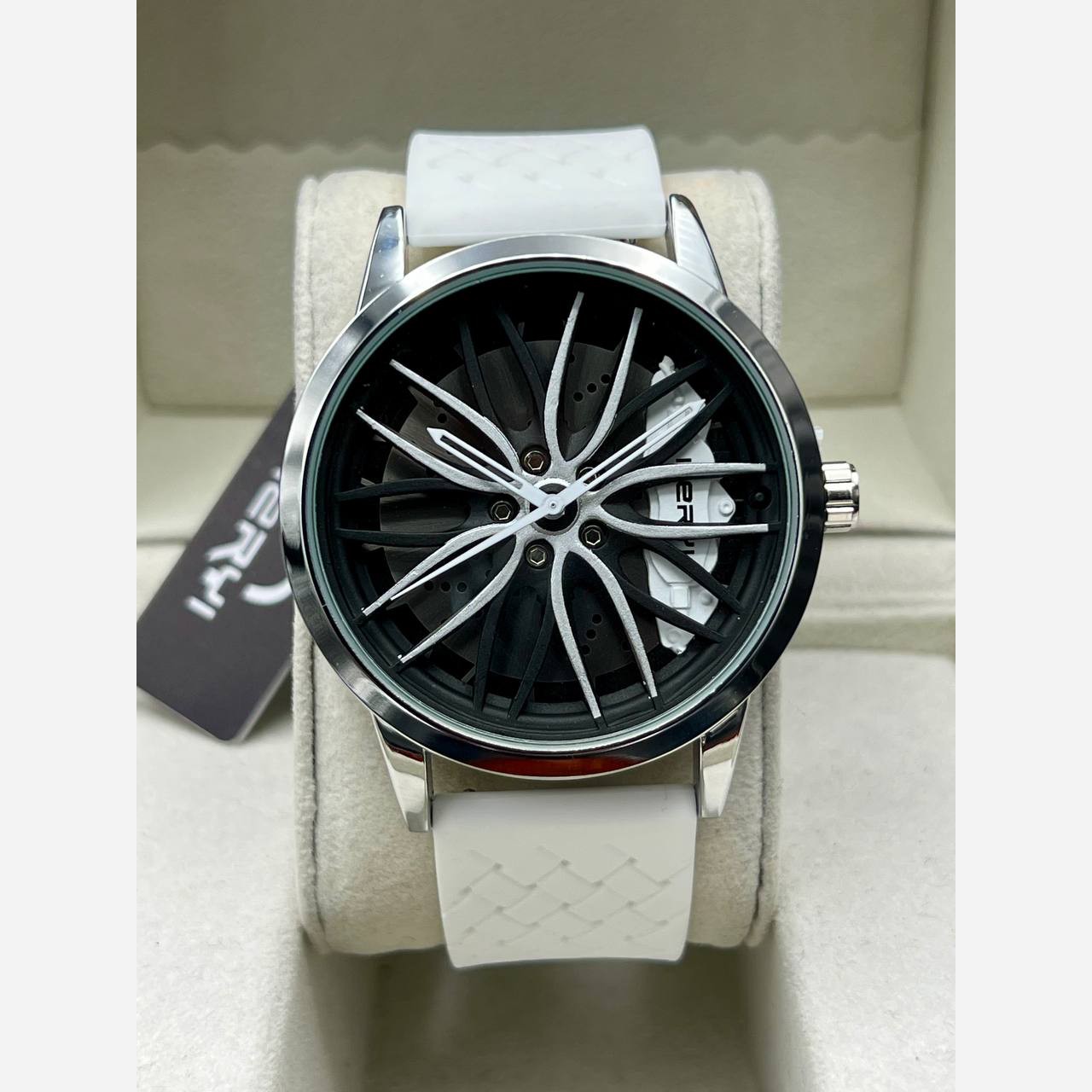 ساعت مچی مردانه شرکتی صفحه طرح رینگ BMW