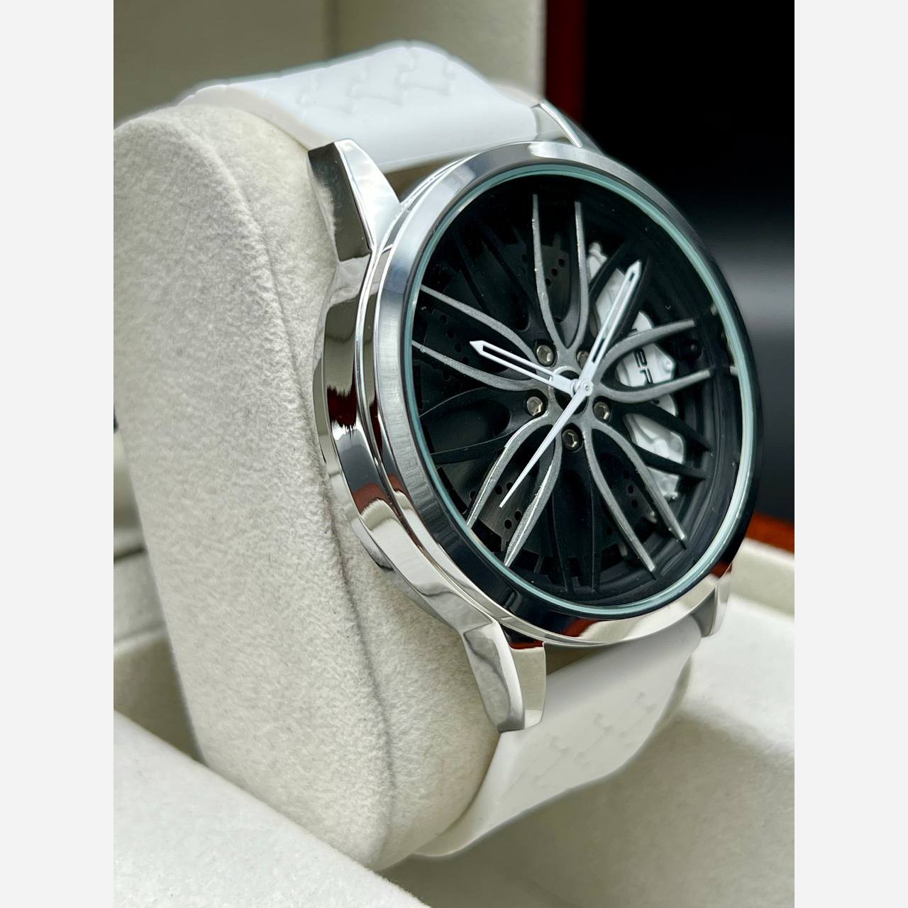 ساعت مچی مردانه شرکتی صفحه طرح رینگ BMW
