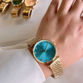 ساعت مچی زنانه مردانه بند استیل رنگ ثابت ضداب Longines