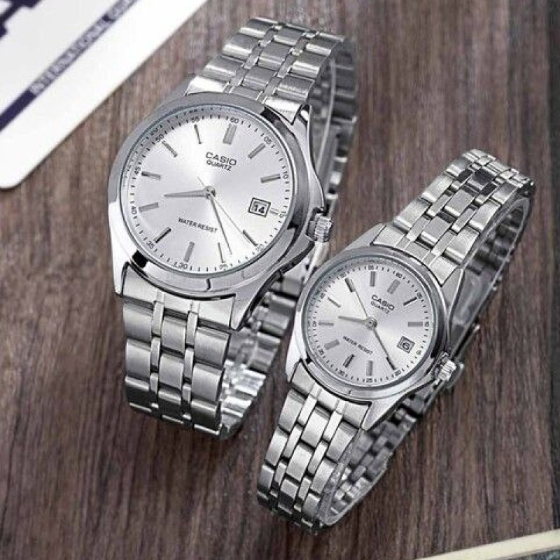 ساعت زنانه یا مردانه کاسیو کیفیت مستر ضداب کیفیت قوی رنگ ثابت Casio