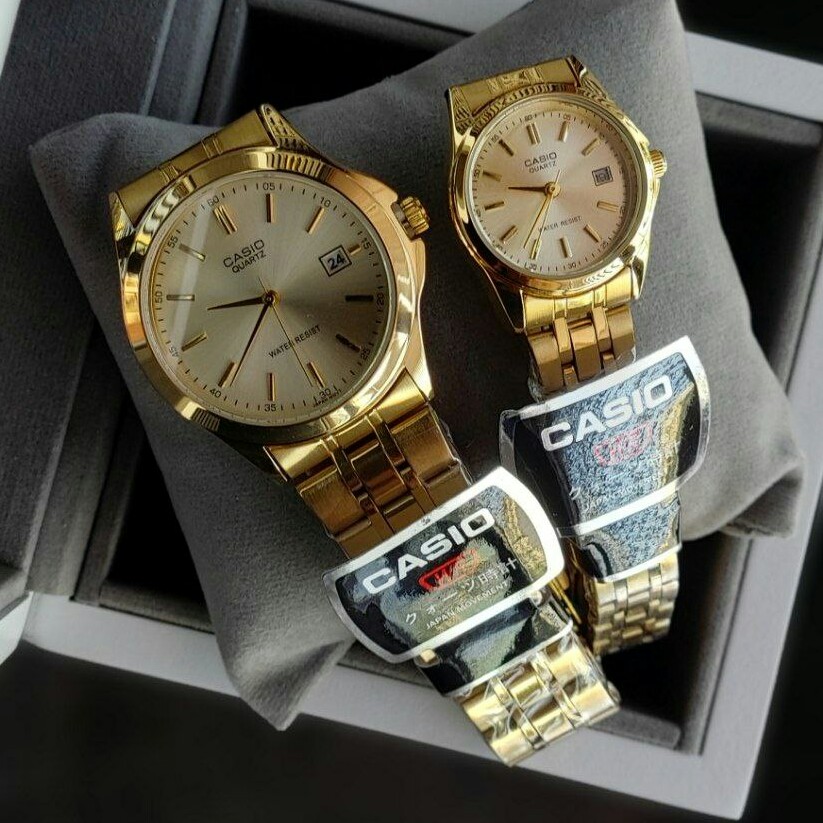 ساعت زنانه یا مردانه کاسیو کیفیت مستر ضداب کیفیت قوی رنگ ثابت Casio