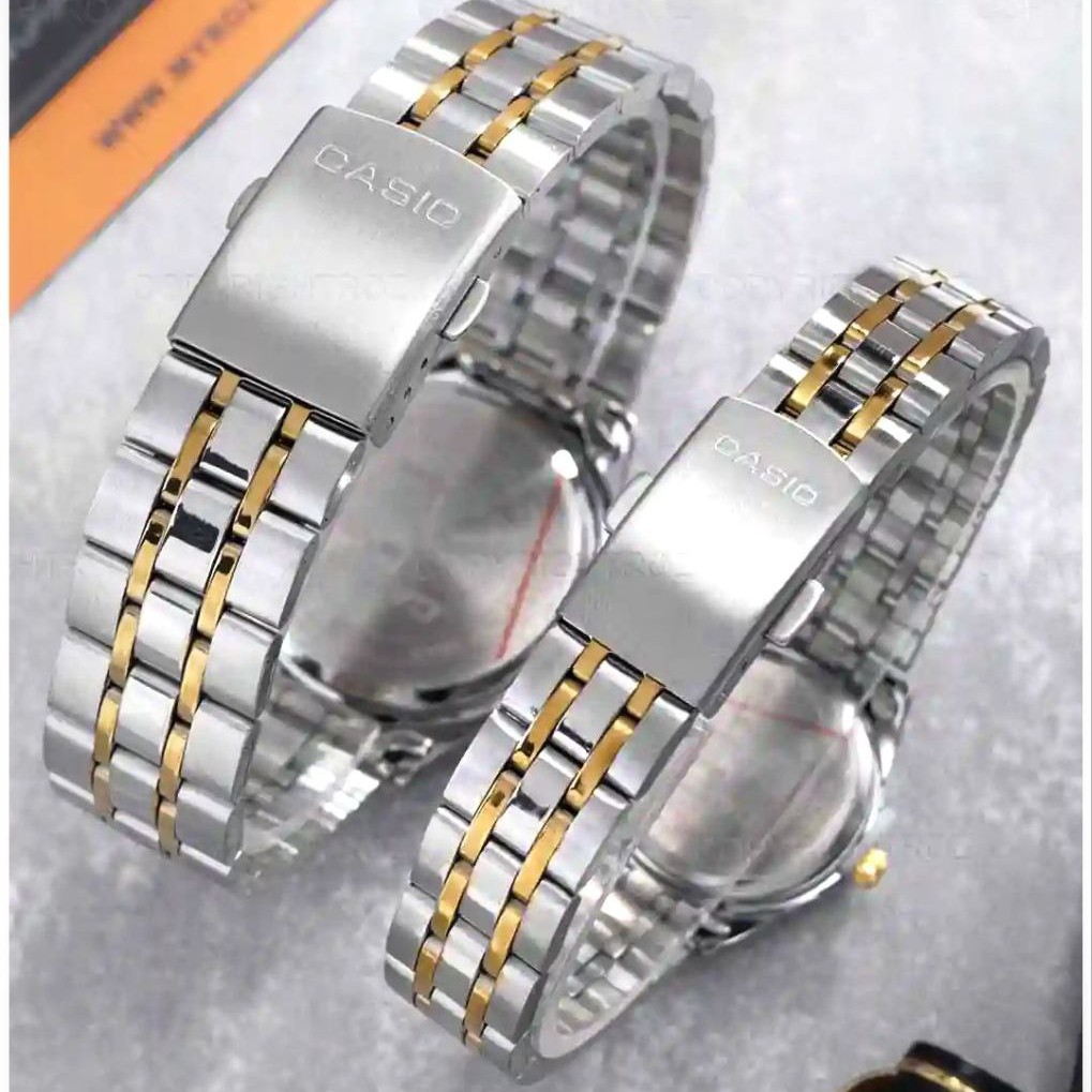 ساعت زنانه یا مردانه کاسیو کیفیت مستر ضداب کیفیت قوی رنگ ثابت Casio