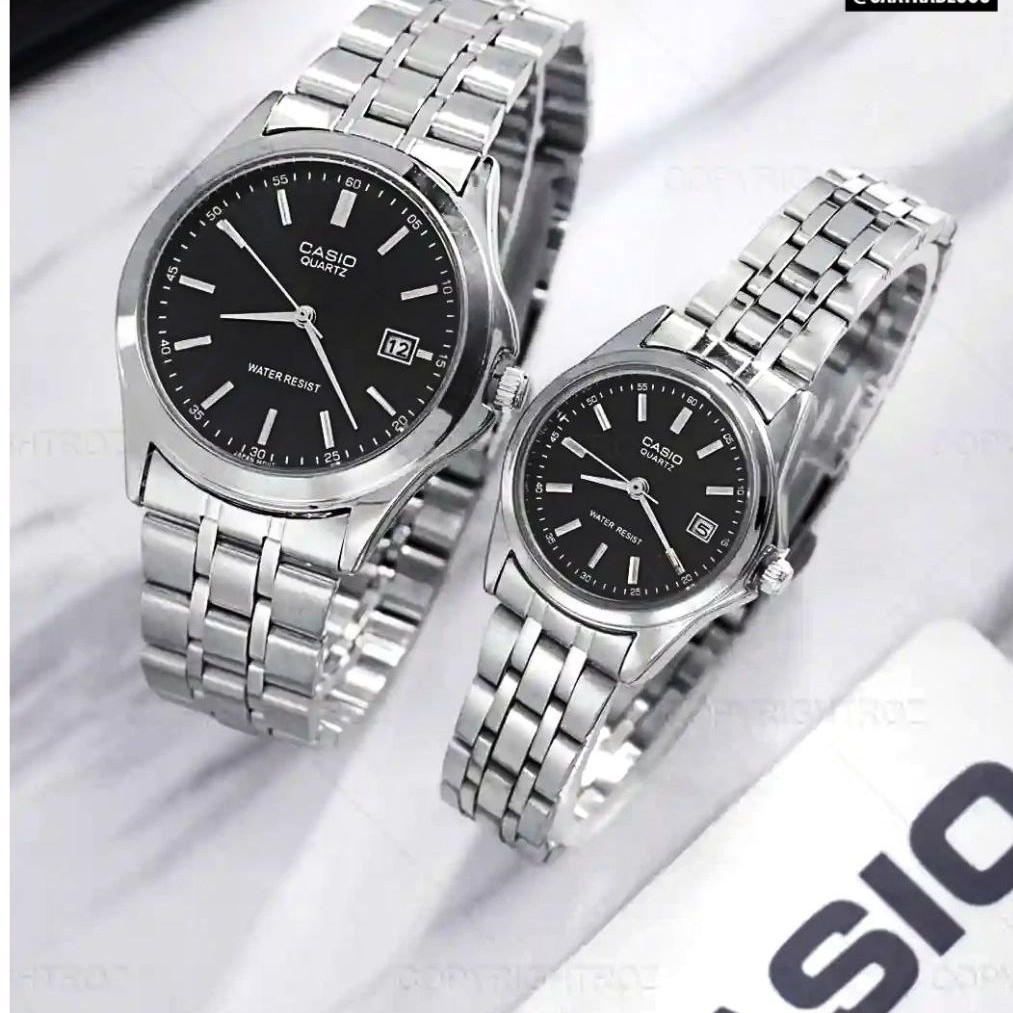 ساعت زنانه یا مردانه کاسیو کیفیت مستر ضداب کیفیت قوی رنگ ثابت Casio