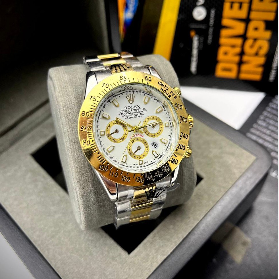 ست و تک زنانه مردانه ساعت مچی بند استیل رولکس سابمارینر Rolex