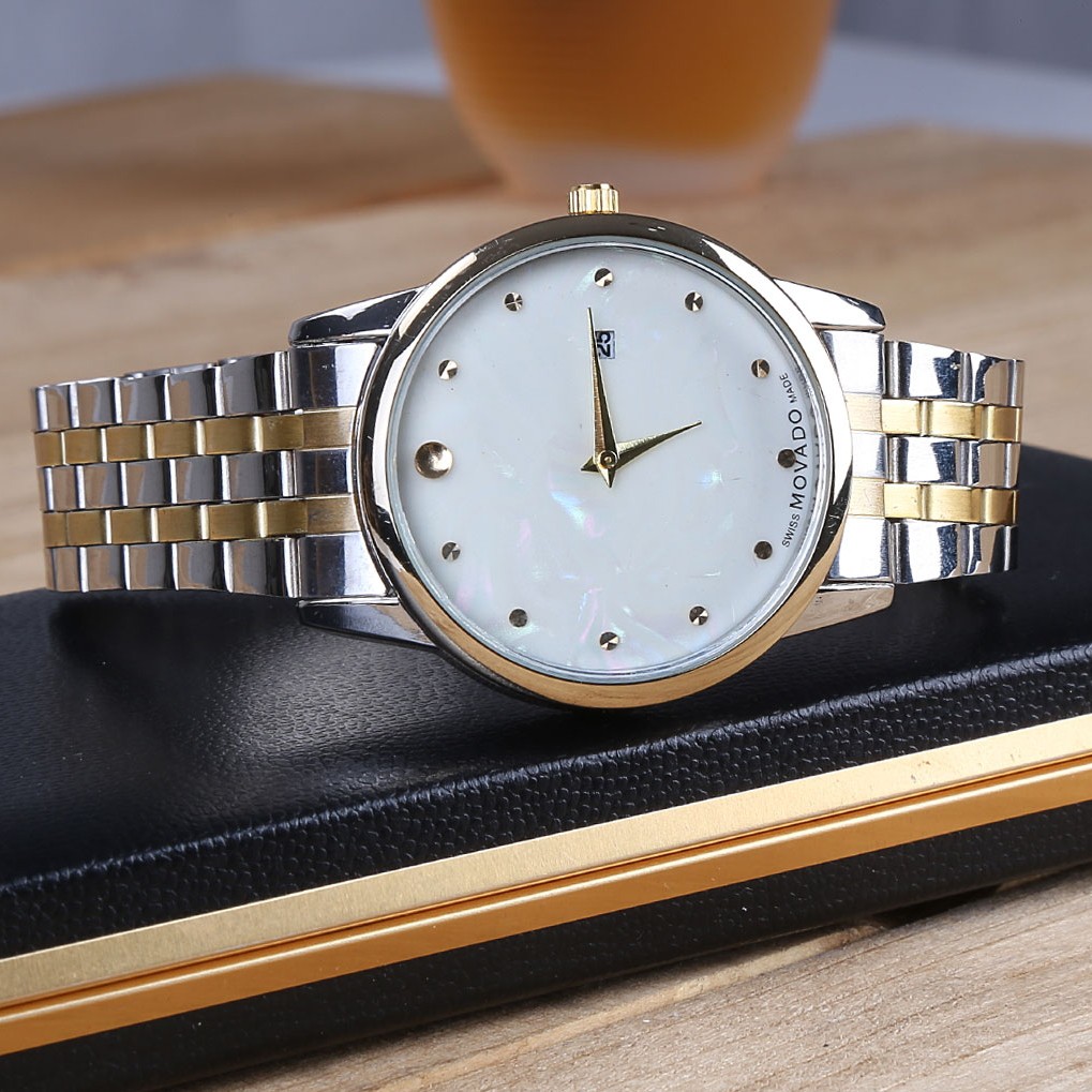 ساعت مچی مردانه بند استیل موادو شرکتی Movado