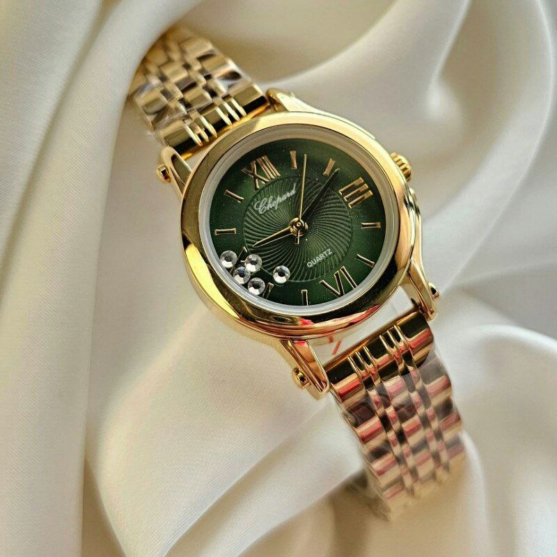 ساعت مچی زنانه بند استیل رنگ ثابت شوپارد Chopard