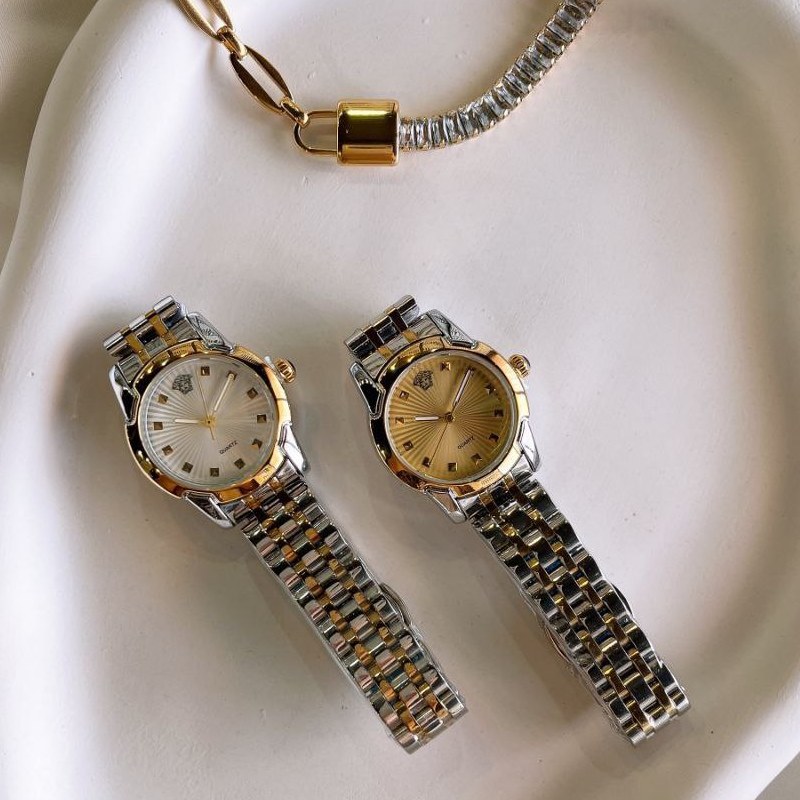 ساعت مچی زنانه فول استیل لوکس و جذاب ورساچ versace