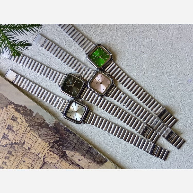 ساعت مچی زنانه بند استیل قفل ریلی کاسیو Casio