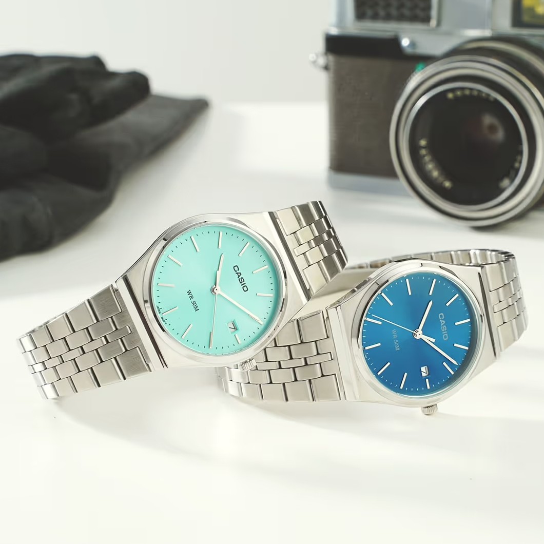 ساعت مچی مردانه کلاسیک بند استیل کاسیو گاد فادر Casio