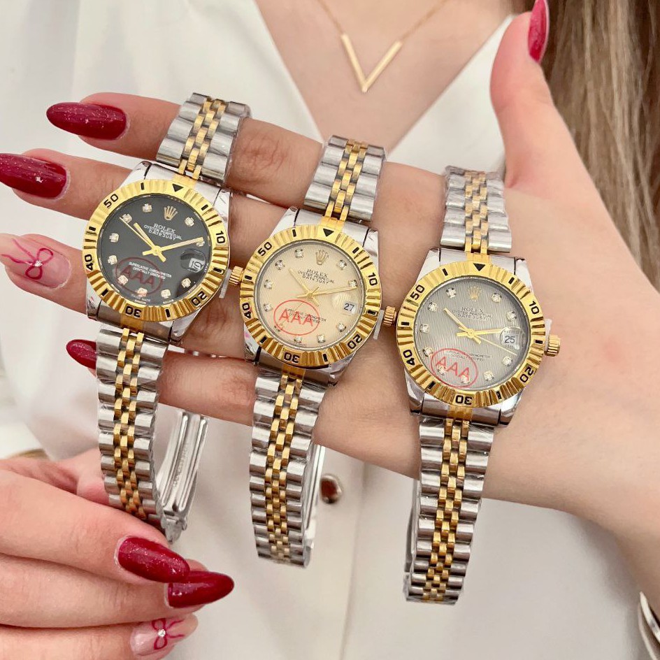 ساعت مچی زنانه رولکس گرید کیفیتی AAA دیت جاست Rolex date just