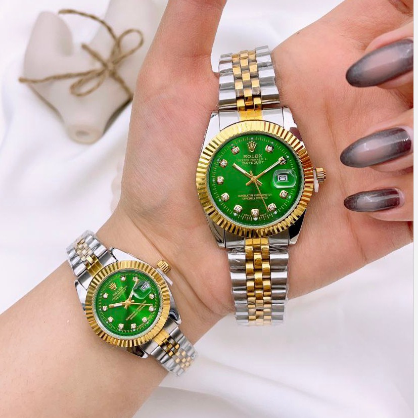 ست و تک زنانه مردانه ساعت مچی رولکس دیت جاست ROLEX DATEJUST