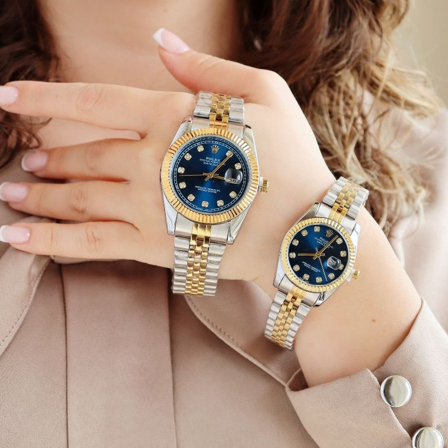 ست و تک زنانه مردانه ساعت مچی رولکس دیت جاست ROLEX DATEJUST