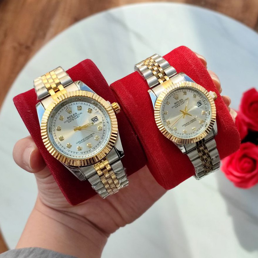 ست و تک زنانه مردانه ساعت مچی رولکس دیت جاست ROLEX DATEJUST