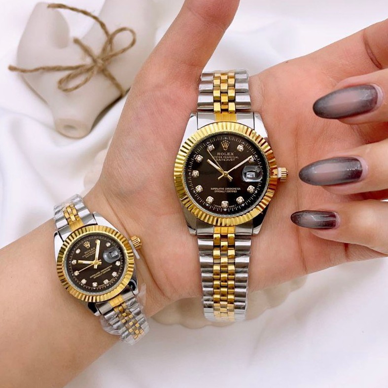ست و تک زنانه مردانه ساعت مچی رولکس دیت جاست ROLEX DATEJUST
