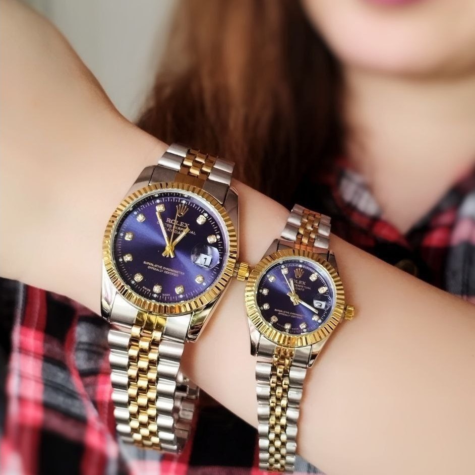 ست و تک زنانه مردانه ساعت مچی رولکس دیت جاست ROLEX DATEJUST