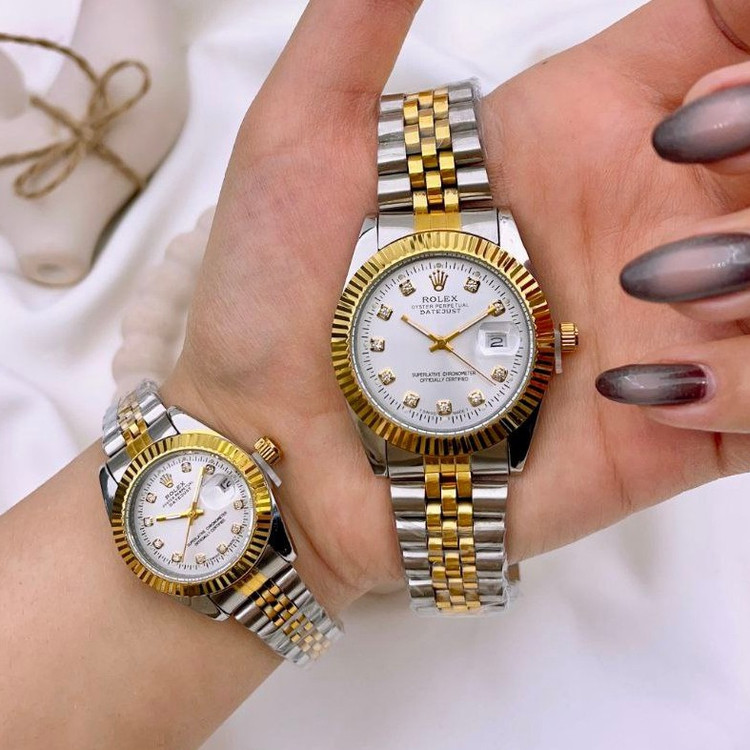 ست و تک زنانه مردانه ساعت مچی رولکس دیت جاست ROLEX DATEJUST