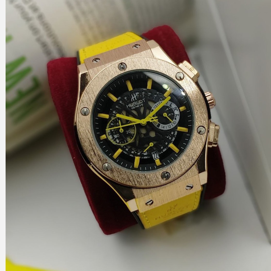 ساعت مچی مردانه سه موتور فعال کرنوگراف هابلوت HUBLOT