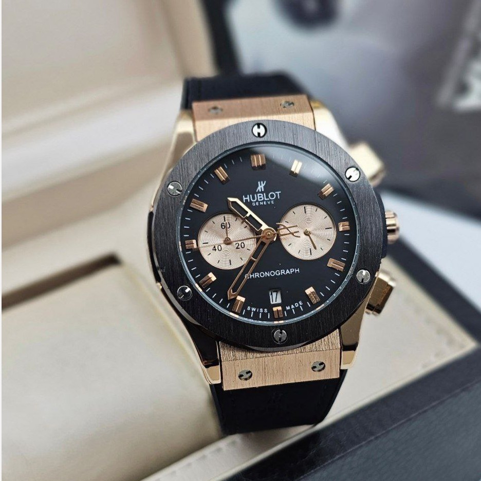 ساعت مچی مردانه سه موتور فعال کرنوگراف هابلوت HUBLOT