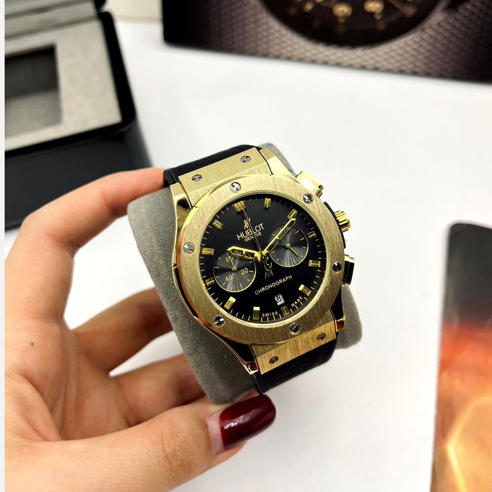 ساعت مچی مردانه سه موتور فعال کرنوگراف هابلوت HUBLOT