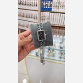 ساعت مچی زنانه چنل بند استیل زنجیری طرح کارتیر chanel