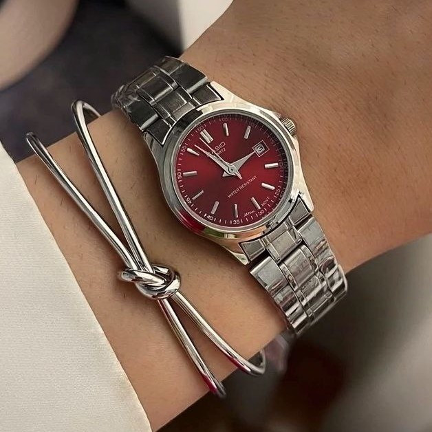 ساعت مچی زنانه بند استیل کاسیو Casio