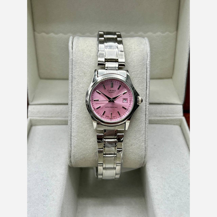 ساعت مچی زنانه بند استیل کاسیو Casio