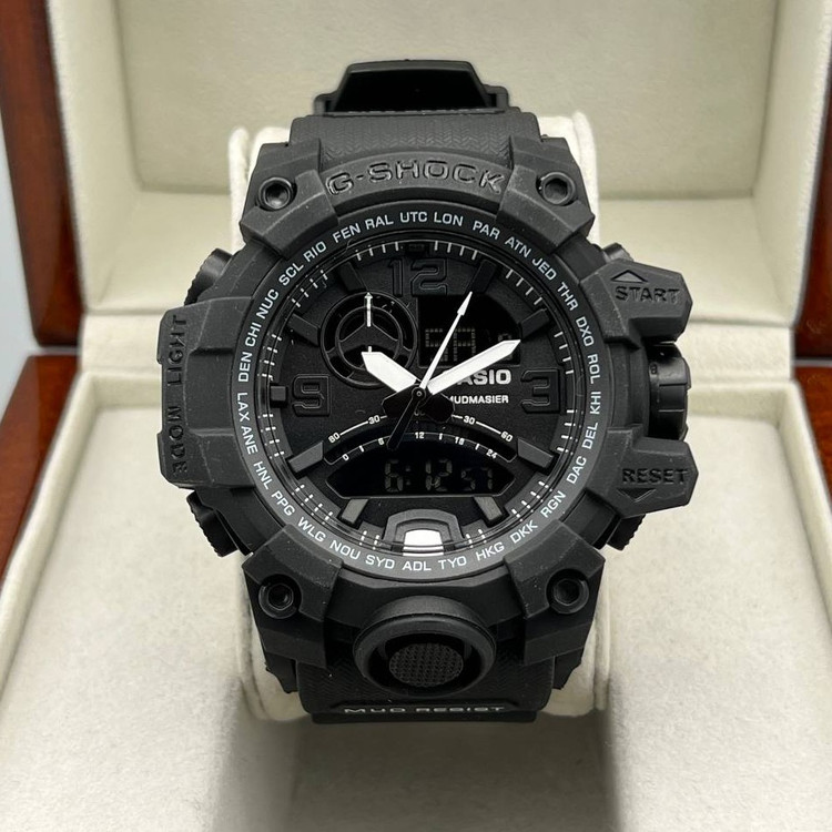 ساعت مچی مردانه دو زمانه کاسیو جیشاک Casio