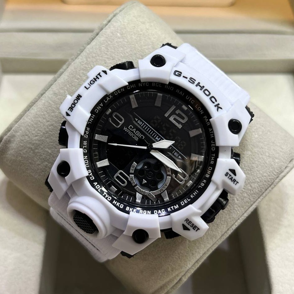 ساعت مچی مردانه دو زمانه کاسیو جیشاک Casio
