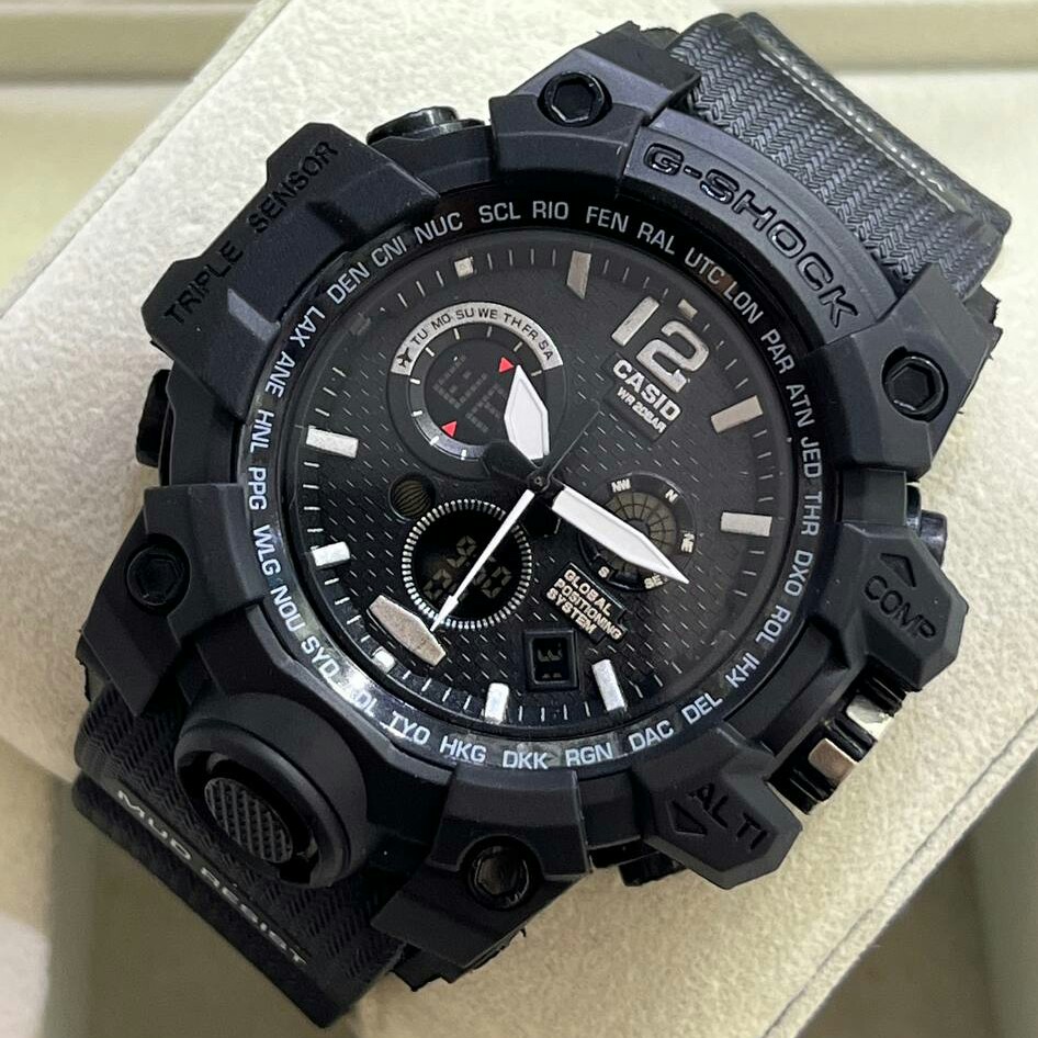 ساعت مچی مردانه دو زمانه کاسیو جیشاک Casio