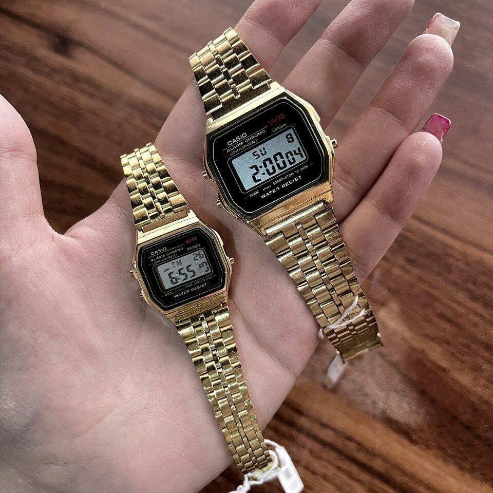 ست زنانه مردانه ساعت مچی دیجیتال کاسیو Casio نوستالژی