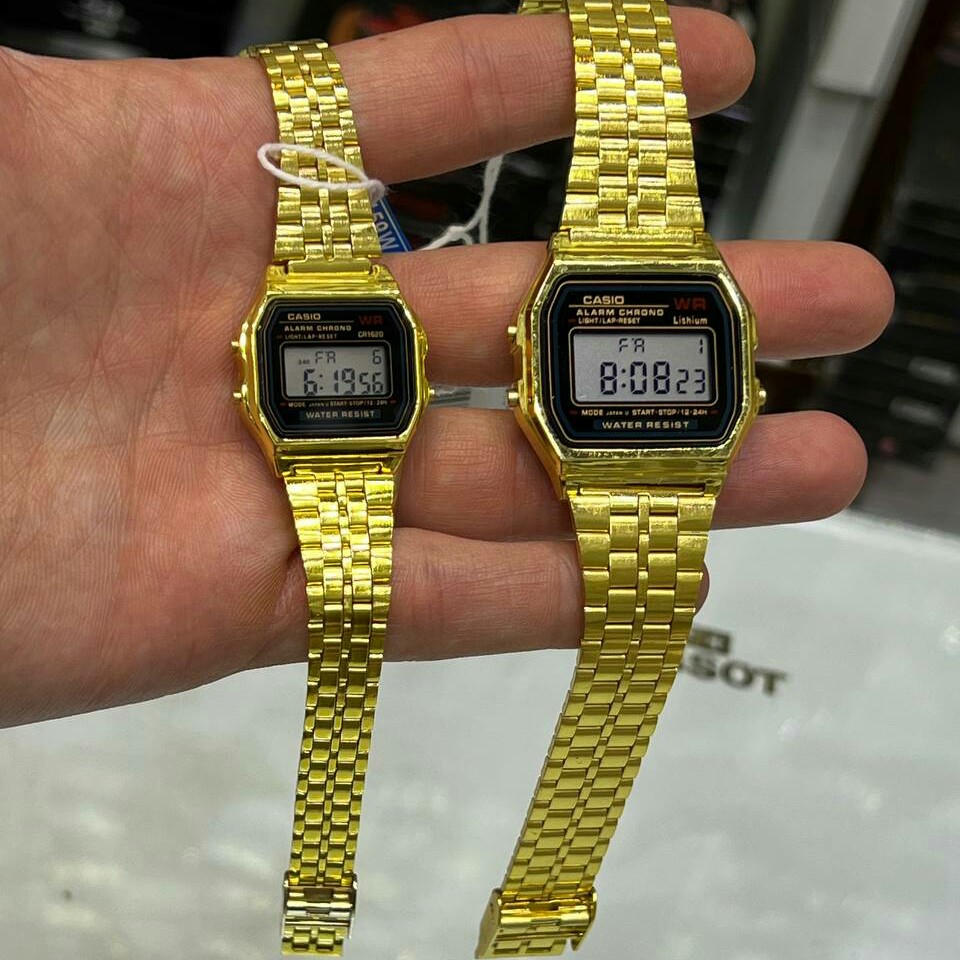 ست زنانه مردانه ساعت مچی دیجیتال کاسیو Casio نوستالژی