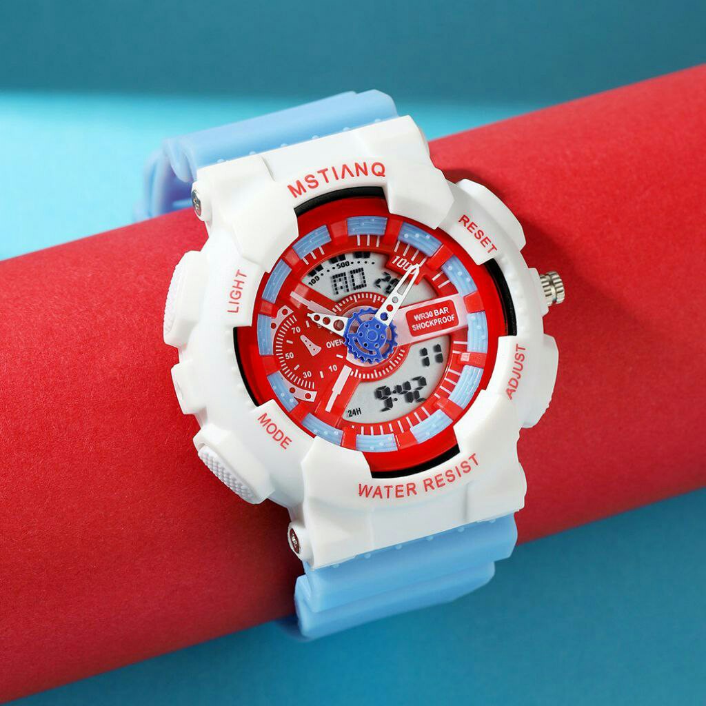 ساعت مچی دخترانه و پسرانه دوزمانه اسپرت کیفیت قوی Sport watch