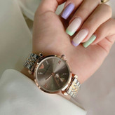 ساعت مچی زنانه 2 موتور فعال زیر ثانیه امپریو ارمانی Emporio armani