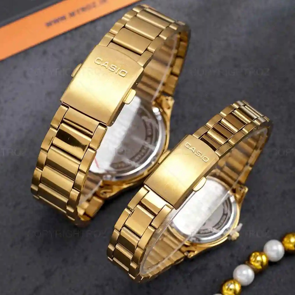 ساعت مچی زنانه و مردانه بند استیل ضداب کاسیو Casio کیفیت مستر