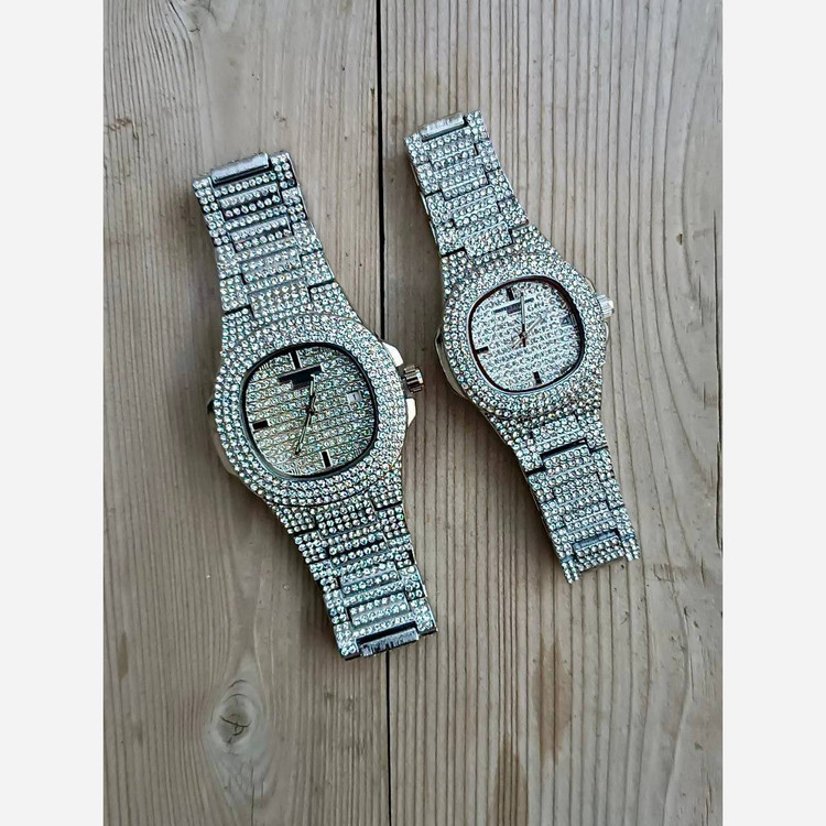 ساعت مچی زنانه مردانه فول استون پتک فیلیپ رنگبندی Patek Philippe