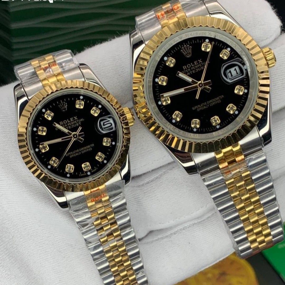 ساعت مچی زنانه مردانه رولکس دیت جاس قفل رولکسی Rolex